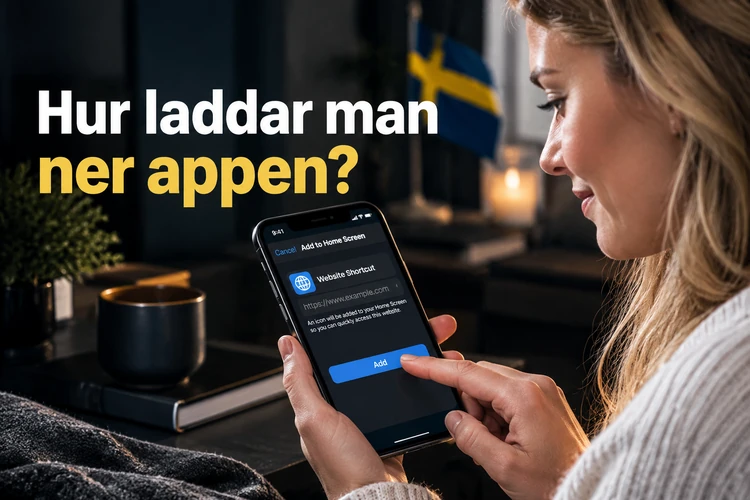 Hur laddar man ner appen?