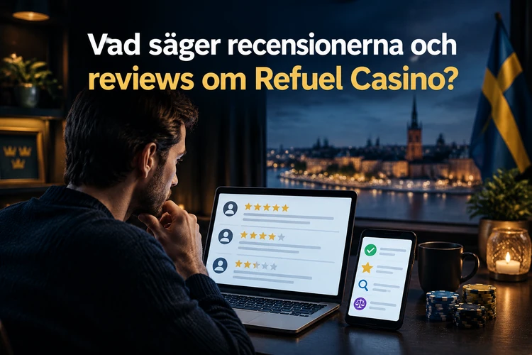 Vad säger recensionerna och reviews om Refuel Casino?