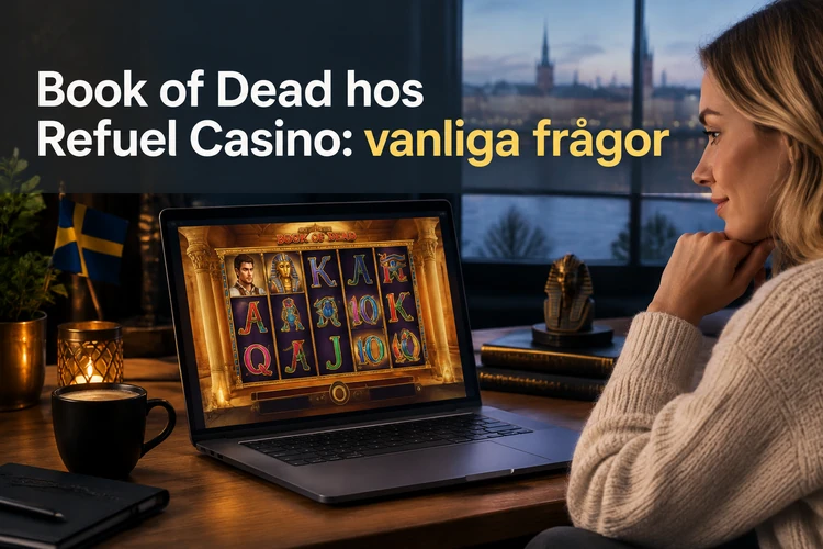 Book of Dead hos Refuel Casino: vanliga frågor